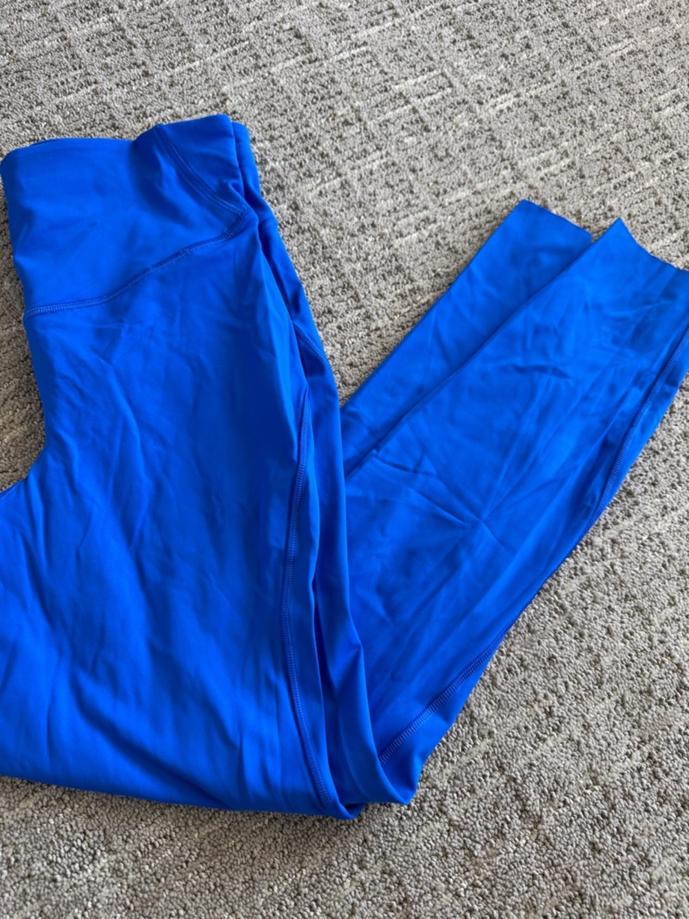 lululemon athletica Bright Blue High-Waist Leggings